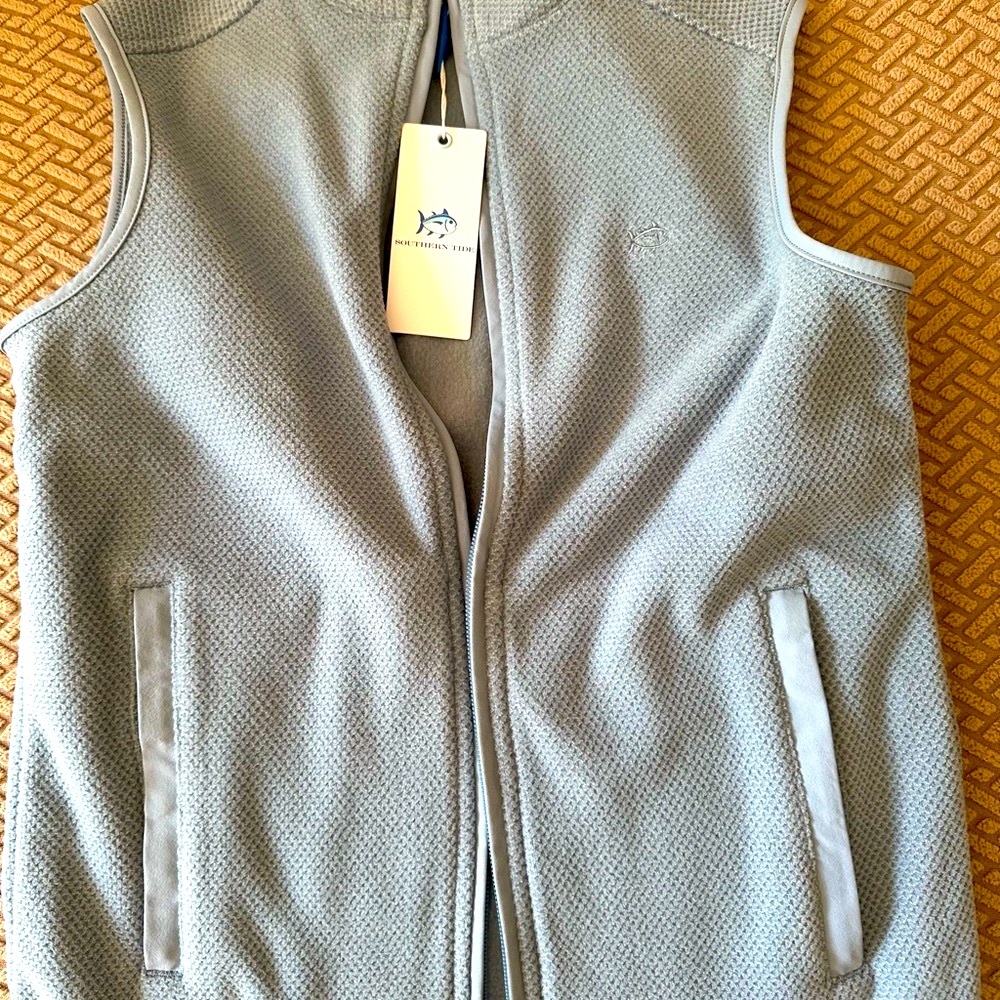 Southern Tide Light Blue Vest